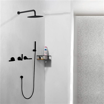 Oil Rubbed Bronze Shower Faucet 2 Handle
